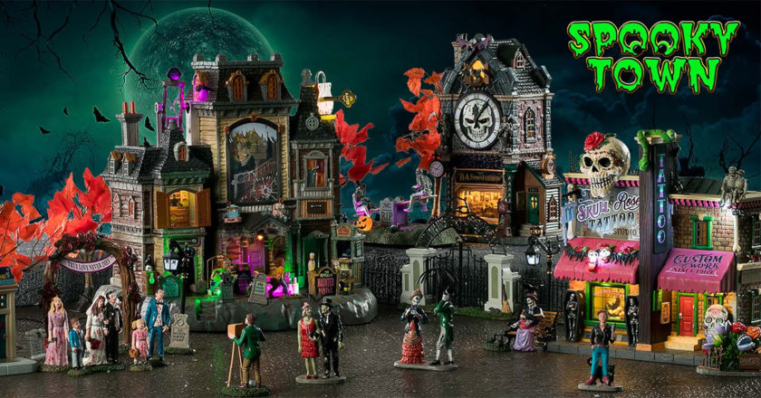 Lemax Spooky Town 2022 village pieces and accessories