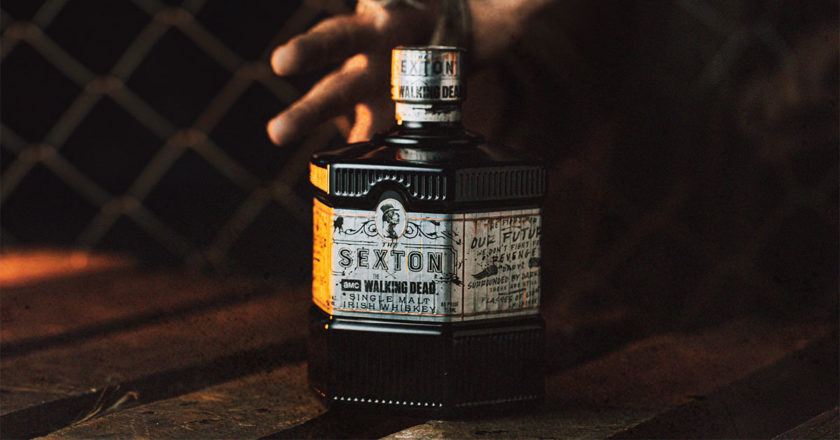The Sexton Single Malt The Walking Dead limited edition bottle
