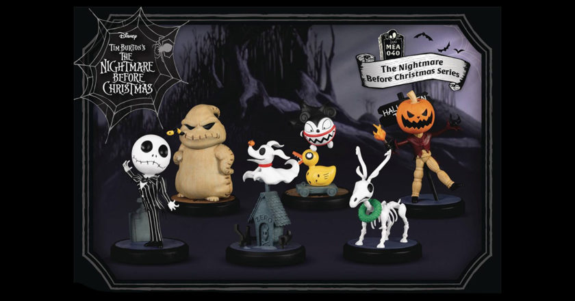 Beast Kingdom The Nightmare Before Christmas Mini Egg Attack Figures