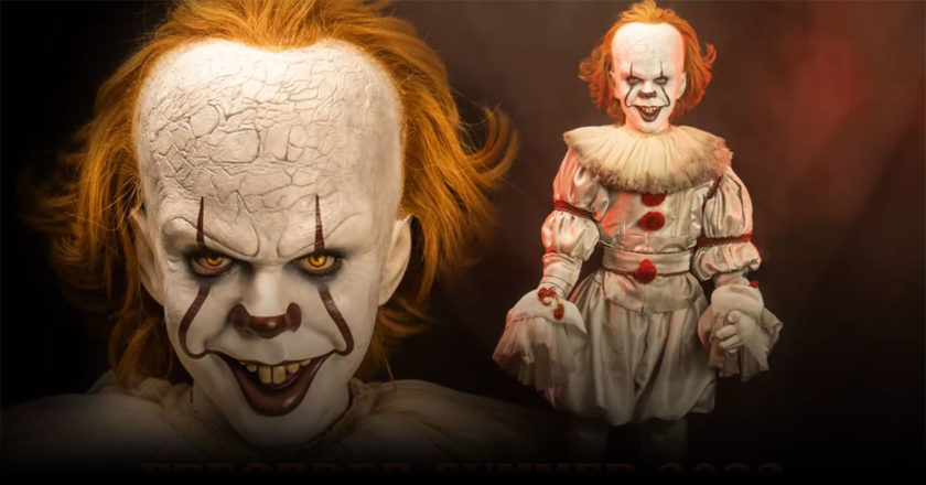 50-inch Pennywise the clown doll from Trick or Treat Studios
