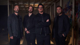 The Ghost Adventures crew (left to right: Aaron Goodwin, Jay Wasley, Zak Bagans, Billy Tolley)