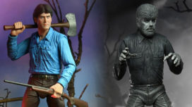 NECA Ultimate Ash and Wolf Man figures