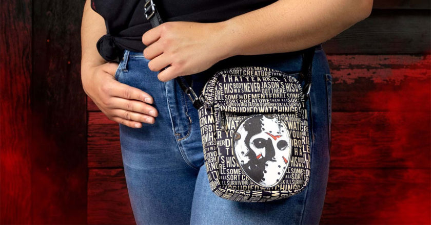 Friday the 13th Crossbody bag featuring Jason Voorhees's mask