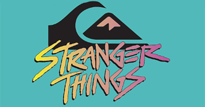 Stranger Things Quiksilver logo