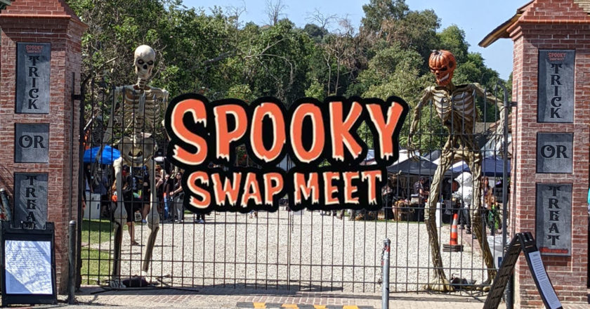 Spooky Swap Meet entrance