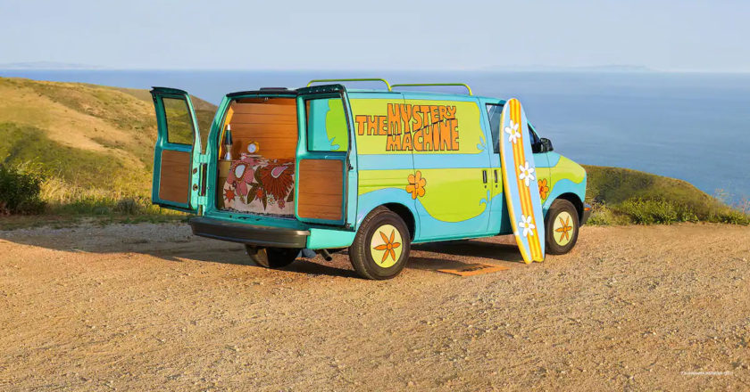 Mathew Lillard's Airbnb Mystery Machine