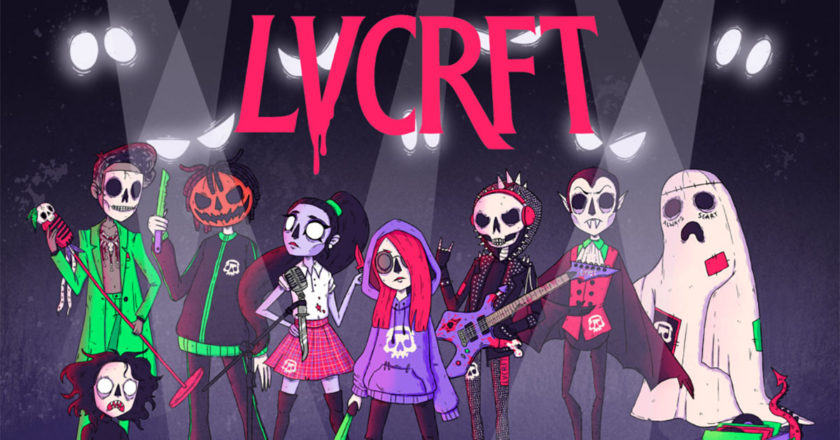 LVCRFT band illustration