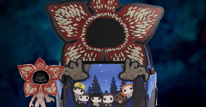 San Diego Comic-Con 2022 exclusive Funko Pop! Demogorgon and "Stranger Things" Loungefly mini backpack