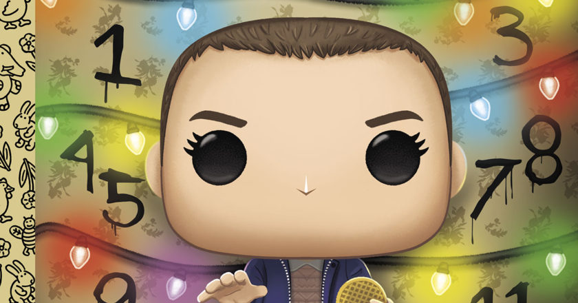 Stranger Things' Eleven from the cover of "We Can Count on Eleven"