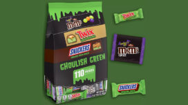 Ghoulish Green assorted mix of candy