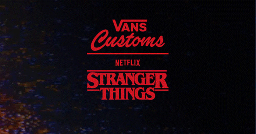 Vans Customs X Stranger Things