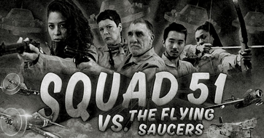 Squad 51 vs The Flying Saucers key art