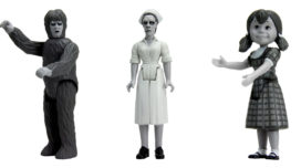 Twilight Zone Gremlin, Nurse, and Talky Tina action figures