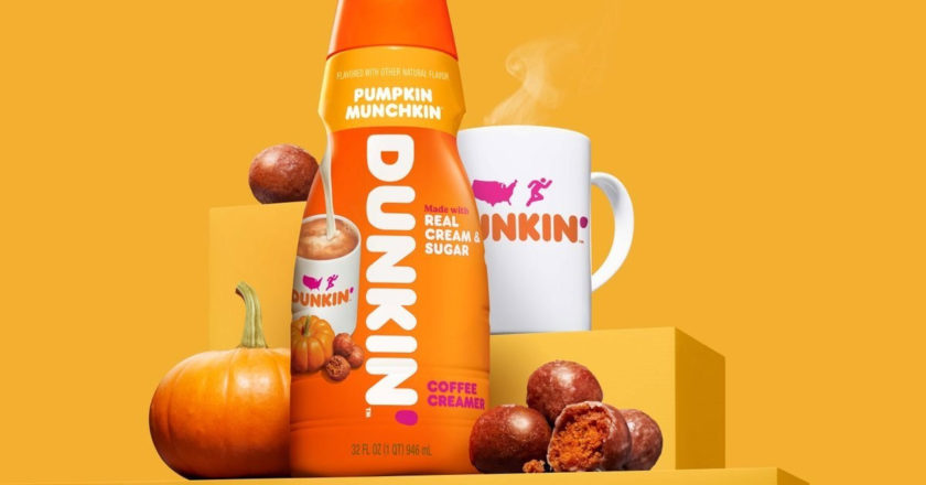Dunkin' Pumpkin Munchkin Coffee Creamer