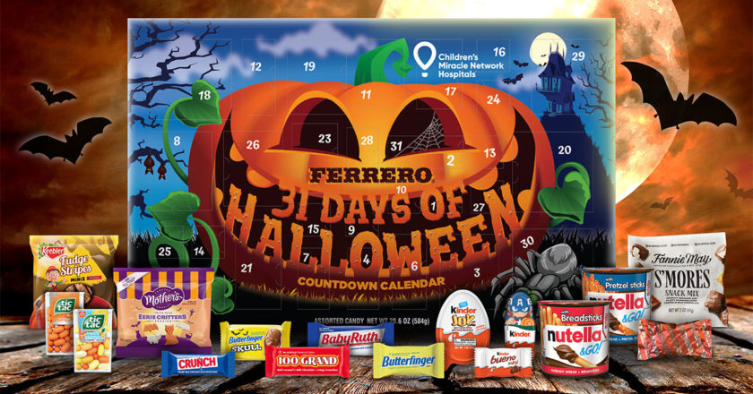 Ferrero 31 Days of Halloween Countdown Calendar