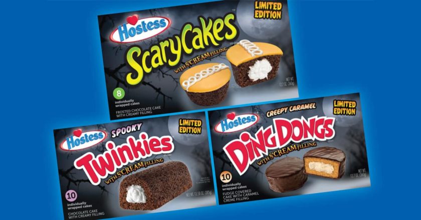 Hostess ScaryCakes, Spooky Twinkies, and Creepy Caramel Ding Dongs