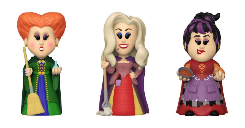 Winifred, Sarah, and Mary Sanderson Funko Soda figures