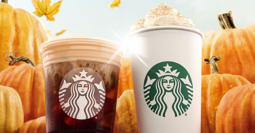 Starbucks Pumpkin Spice Latte and Pumpkin Cream Cold Brew