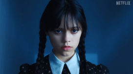 Jenna Ortega as Wednesday Addams in the "Wednesday" teaser