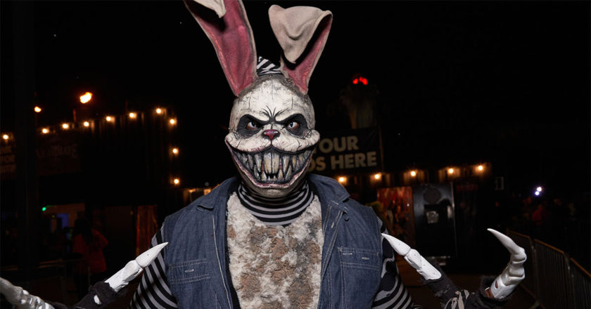 Terrifying rabbit character from Nashville Nightmare