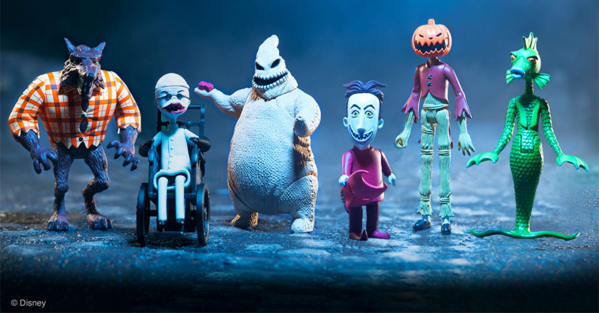 Wave 2 of Super7's "The Nightmare Before Christmas" ReAction figures
