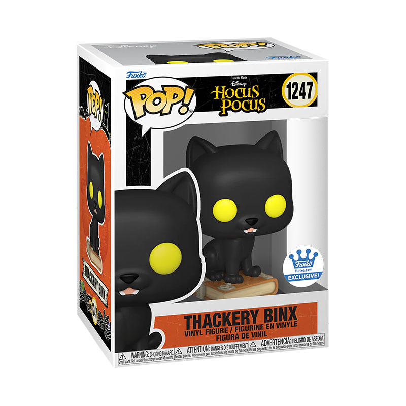 Thackery Binx as a cat Funko Pop! figure in box