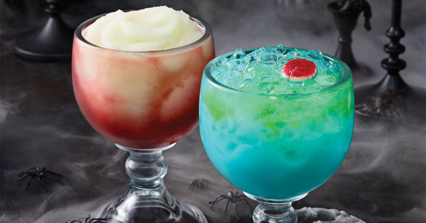 The Applebee's Tipsy Zombie and Dracula's Juice