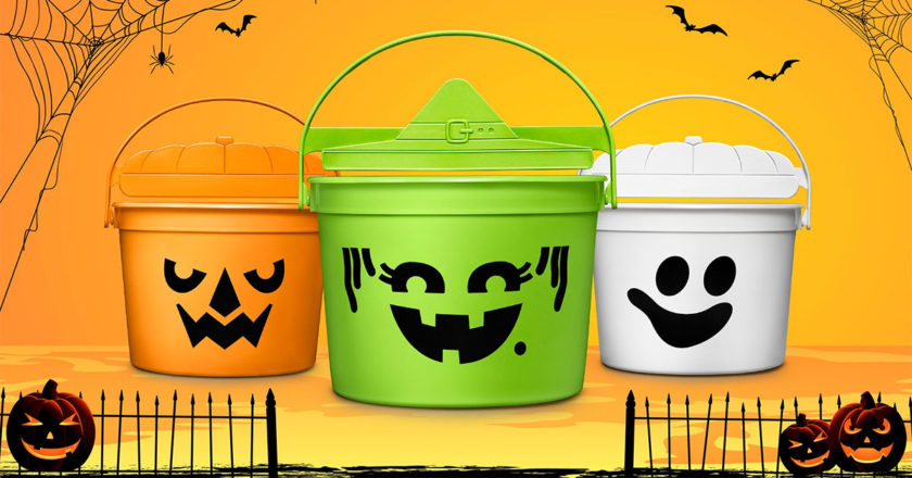 McBoo, McPunk'n and McGoblin Halloween pails