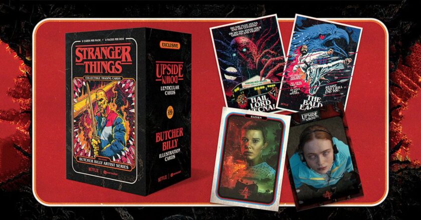 zerocool x Stranger Things: Butcher Billy Artist Series collectible trading cards