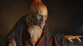 Distortions Unlimited's Pumpkin Witch Halloween Prop