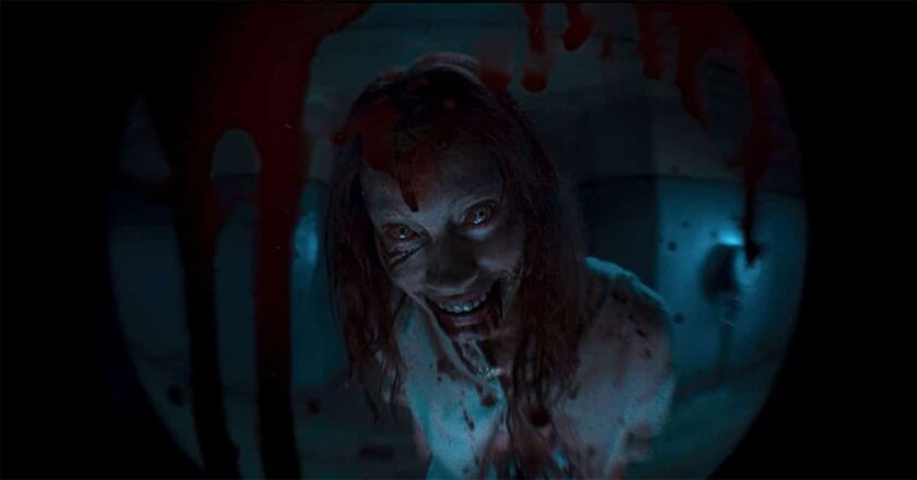 Still from the "Evil Dead Rise" teaser