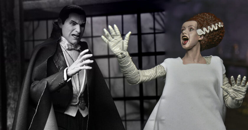 NECA's Carfax Abbey Dracula and Bride of Frankenstein Ultimate figures