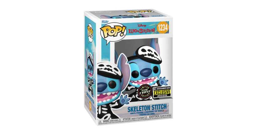 Lilo & Stitch Skeleton Stitch Pop! Vinyl Figure in box