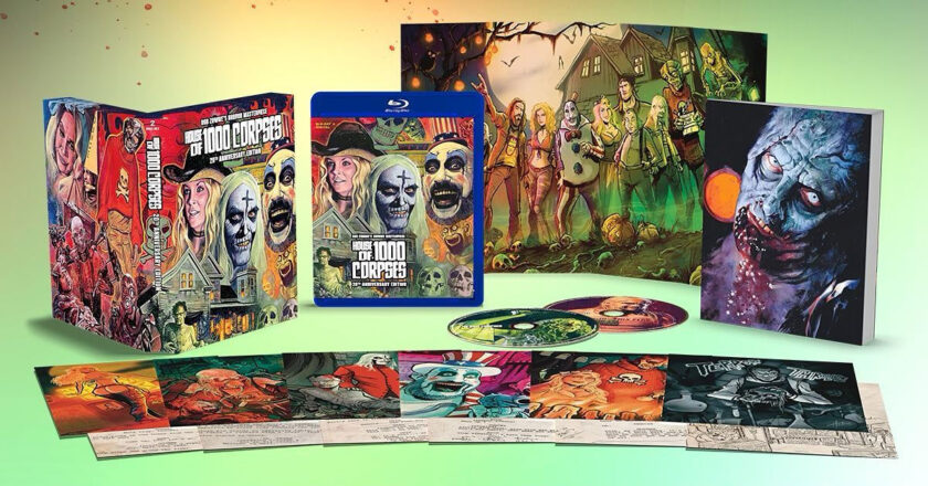 House of 1000 Corpses Blu-ray box set and its contents