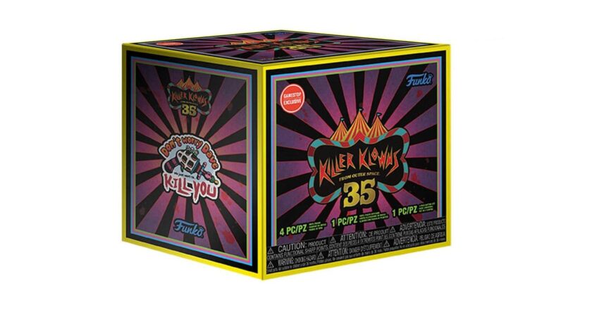 Killer Klowns from Outer Space 35th Anniversary (Black Light Pop! Figures) Collector's Box