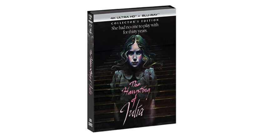 The Haunting of Julia 4K UHD + Blu-ray Combo Pack Collector's Edition from Scream Factory.