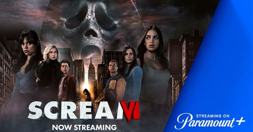 Scream VI Paramount+ streaming key art