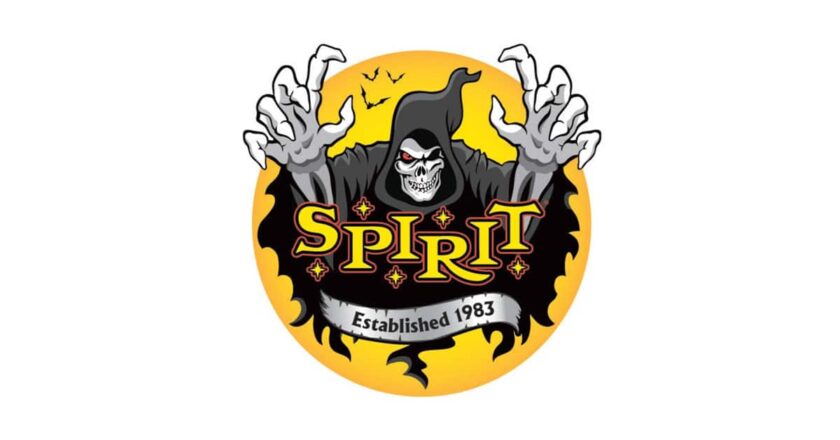 Spirit Halloween 40th anniversary logo
