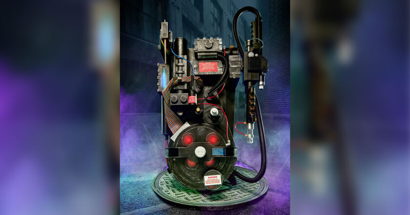 Spirit Halloween Exclusive Ghostbusters Proton Pack life-size replica