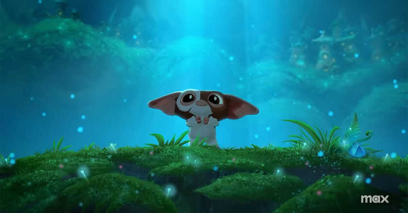 Gizmo stands in a mystical forest in "Gremlins: Secrets of the Mogwai"