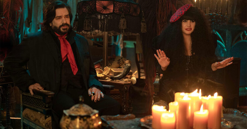 Laszlo and Nadja in season 4 of "What We Do in the Shadows."