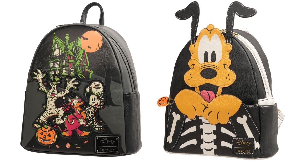 Two New Exclusive Disney Halloween Loungefly Mini-Backpacks Arrive from Entertainment Earth
