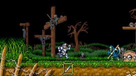 Screen capture from Ghouls 'n Ghosts