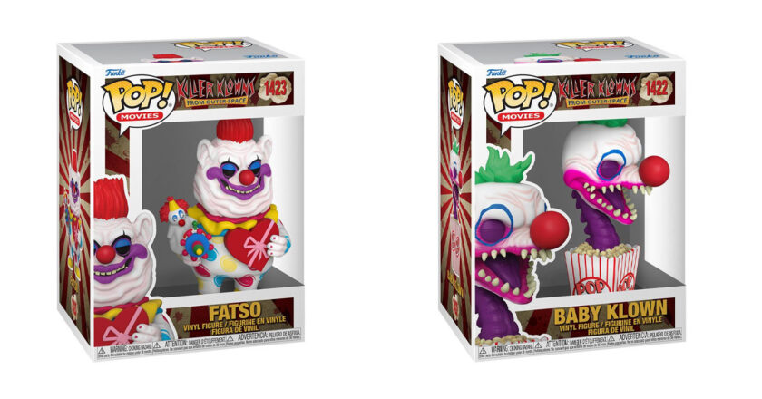 Fatso and Baby Klown Funko Pop! figures