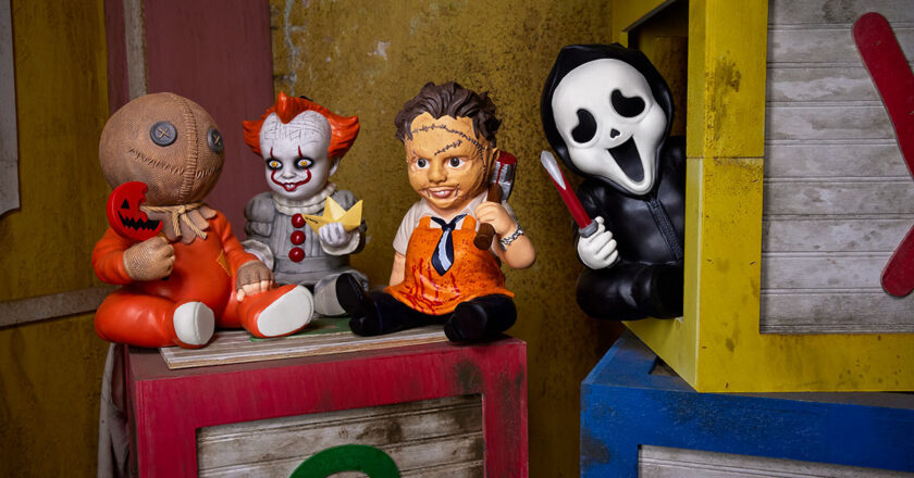 Sam, Pennywise, Leatherface, and Ghostface Horror Babies
