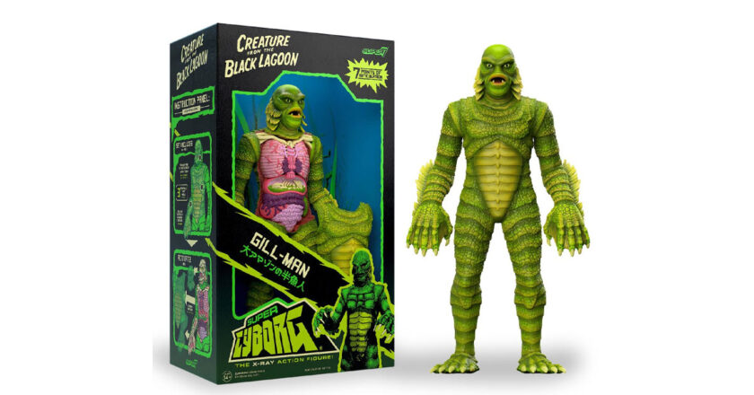 Creature from the Black Lagoon Super Cyborg Vinyl Figure with packaging