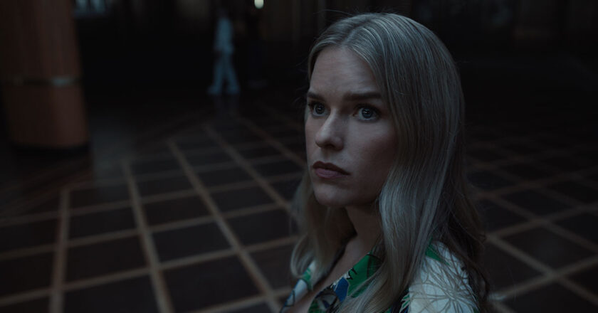 Alice Eve as Anne Calder from the Haunting of The Queen Mary