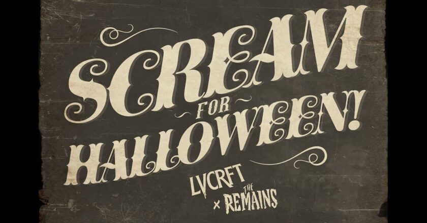 Scream For Halloween! LVCRFT x The Remains