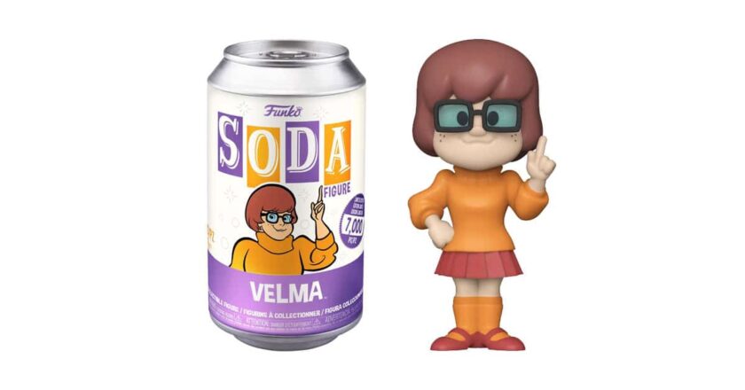 Velma Funko Soda figure with can packaging