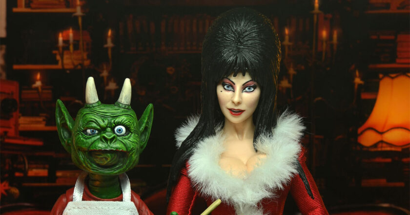 Elvira and Creature Who Was Stirring figures